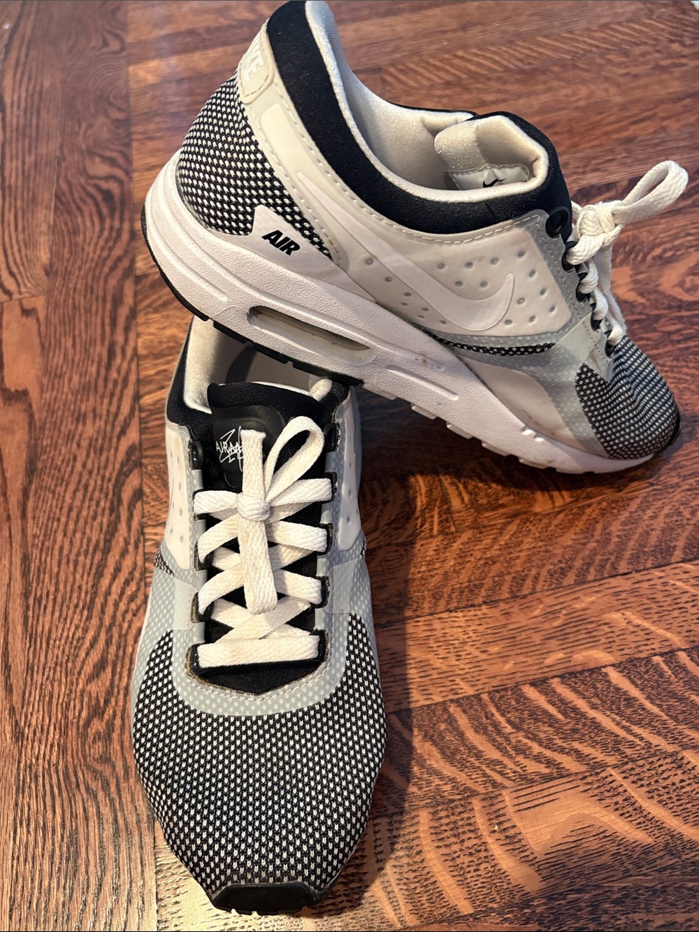 Nike Kids Black and White Air Sneakers